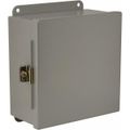 Product Image of 8" Wide, 8" High, 4" Deep, Steel Electrical Enclosure, Nema 12 & 13