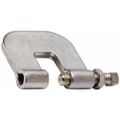 Product Image of 3/4" Flange C-Clamp W/ Locknut, 3/8" Rod (Steel)