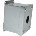 Product Image of 1 Hole, 1.203" Hole Diameter, Steel Pushbutton Switch Enclosure