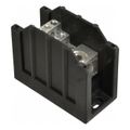 Product Image of 1 Pole, 310 Amp, 350 kcmil-6 AWG (Cu/Al) Primary, 4-12 AWG (Al), 4-14 AWG (Cu) Secondary, Thermoplastic Power Distribution Block 600 Volts AC/DC, 1 Primary Connection, 1.96" Long x 3.32" Deep x 4" High