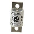 Product Image of Flush End Fast-Acting Fuse, 150 A, 3-1/8" Overall Length 200 (RMS) & 50 kA at DC