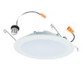 Product Image of HALO 6" HLBT Round Slim LED Trim, Selectable 5CCT, 2700/3000/3500/4000/5000K, 9.7W (Matte White)
