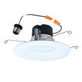 Product Image of HALO 5/6" LT56 Round Recessed Baffle LED Trim, Selectable 5CCT, 2700/3000/3500/4000/5000K, 8.75W (Matte White)