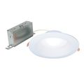 Product Image of HALO 6" Round LT Canless LED Downlight, Selectable 5CCT, 2700/3000/3500/4000/5000K, 9.3W (Black Trim)