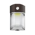 Product Image of HALO Mini Wall Pack, Dusk-to-Dawn, Selectable CCT, 3000/4000/5000K, 15W (Bronze)