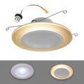 Product Image of HALO 5/6" RL Round LED Trim with Night Light & Dim-to-Warm, Selectable 5CCT, 2700/3000/3500/4000/5000K, 10.75W