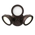 Product Image of HALO Triple-Head Round Floodlight, 26.7W (Bronze)