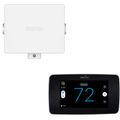 Product Image of Sensi Touch 2 Smart Wi-Fi Programmable Thermostat for Smart Home, 4H/2C, w/ Indoor/Outdoor Equipment Interface Module (EIM)