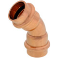 Product Image of 3/4" Press Copper 45-Degree Elbow
