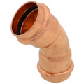 Product Image of 1-1/2" Press Copper 45-Degree Elbow