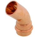 Product Image of 1" FTG x Press Copper 45-Degree Street Elbow
