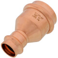 Product Image of 1-1/2" x 3/4" Press Copper Reducer Coupling