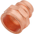 1" Press x 1-1/4" Female Copper Adapter