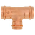 Product Image of 1-1/4" x 1-1/4" x 1" Press Copper Tee