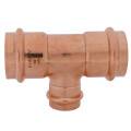 Product Image of 1-1/2" x 1-1/2" x 1" Press Copper Tee