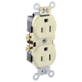 Product Image of Commercial Grade Duplex Receptacle, 15A, NEMA 5-15R- Light Almond (125V)