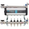 Product Image of 4 Loop Stainless Steel Manifold Package w/ Control (1/2" PEX)