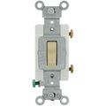 Product Image of Single-Pole Toggle Light Switch, Commercial Grade - Ivory (120/277V)