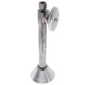 Product Image of 1/2" Nom. Sweat x 3/8" O.D. Compr. Straight Stop Valve w/ 5" Sweat Ext. & Escutcheon Lead Free (Chrome Plated)