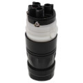 Product Image of California-Style Industrial Grade Locking Connector, 3P, 50A, Non-NEMA - Black/White (125/250V)