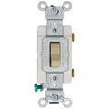 Product Image of Single-Pole, Commercial Grade Back/Side Wired Switch, 15A - Ivory (120/277V)