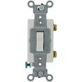 Product Image of Single-Pole, Commercial Grade Back/Side Wired Switch, 15A - White (120/277V)