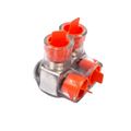 Product Image of Aluminum Multi-Tap Encapsulated Cable Blocks, 1-Way Config., 2 Outlets
