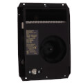 Product Image of Com-Pak Black Fan Forced Wall Heater Assembly w/ Thermostat, 500 Watt (120V)