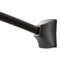 Product Image of 72" Curved Shower Rod, CSR2164BL (Matte Black)