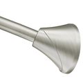 Product Image of Brushed Nickel Tension Curved Shower Rods, Csr2172bn