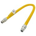 Product Image of 3/4" ID (7/8" OD) ProCoat Coated Stainless Steel Gas Connector w/ 3/4" MIP Fittings (36" Length)