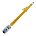 Product Image of 1/2" ID (5/8" OD) ProCoat Coated Stainless Steel Gas Connector w/ 3/4" MIP Fittings (18" Length)