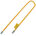 Product Image of 1/2" ID (5/8" OD) ProCoat Coated Stainless Steel Gas Connector w/ 3/4" x 1/2" MIP Fittings (72" Length)