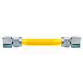 Product Image of 1/2" ID (5/8" OD Tap) Stainless Steel Gas Connector w/ 3/4" FIP Fittings (72" Length)
