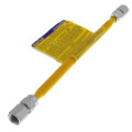 Product Image of 1/4" ID (3/8" OD) ProCoat Stainless Steel Gas Connector w/ 3/8" FIP x 3/8" FIP (12" Length)