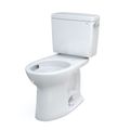 Product Image of Drake Two-Piece Elongated 1.28 GPF TORNADO FLUSH Toilet with CEFIONTECT and Right-Hand Trip Lever, Cotton White - CST776CERG#01