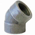 Product Image of 3" 3000# A105N Carbon Steel Socket Weld 45 Elbow
