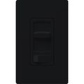 Product Image of Skylark Contour Dimmer Switch, 1000W Incand./Halogen or 600VA MLV, 1 Pole/3-Way, 120V, Black,