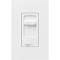 Product Image of Skylark Contour Dimmer Switch, 1000W Incand./Halogen or 600VA MLV, 1 Pole/3-Way, 120V, White,