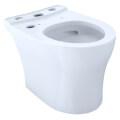 Product Image of Aquia IV 1.28/0.9 gpf Elongated Toilet Bowl Only w/ Cefiontect, WASHLET+ C2 Ready, Universal Height (Cotton White)