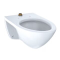 Product Image of Commercial 1.0/1.28/1.6 gpf Ultra-High Efficiency Elongated Toilet Bowl with Cefiontect (Cotton White)
