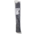 24" Nylon Heavy-Duty Cable Ties / Duct Straps, UV Black (Pack of 50)