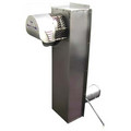 4" Stainless Steel Vent Riser w/ Power Venter (170,000 BTU)