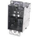 Product Image of 2-3/4" Deep Gangable Switch Box w/ Flush Ears & Non-Metallic Cable Clamps, 1/2" Knockouts