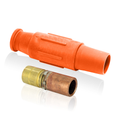 Product Image of 23 Series Plug, Female, 600A Max, 600V Crimp Tube Termination, 350-500 MCM Cable Range (Orange)