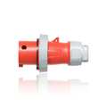 Product Image of 30A, 480V 2P, 3W, LEV Series IEC 60309-1 & 60309-2 Pin & Sleeve Plug, IP66/IP67/IP68/IP69K, Watertight, Red