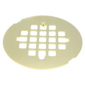 Product Image of 4-1/4" Polished Brass PVD Snap-In Shower Drain Strainer