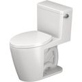 Product Image of D-Neo PRO 1.28 GPF Rimless Elongated Toilet Bowl, Single Flush, ADA Compliant, w/ DuraShield, Right Lever Flush and Seat (White)