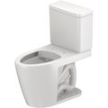 Product Image of D-Neo PRO 1.28 GPF Elongated Two Piece Toilet Bowl, Single Flush, ADA Compliant, w/ DuraShield and Left Lever Flush, Less Seat (White)