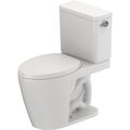 Product Image of D-Neo PRO 1.28 GPF Rimless Elongated Two Piece Toilet Bowl, Single Flush, ADA Compliant, w/ DuraShield, Right Lever Flush and Seat (White)
